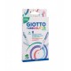 MARCADORES GIOTTO TURBO GLITTER PASTEL 8 CORES